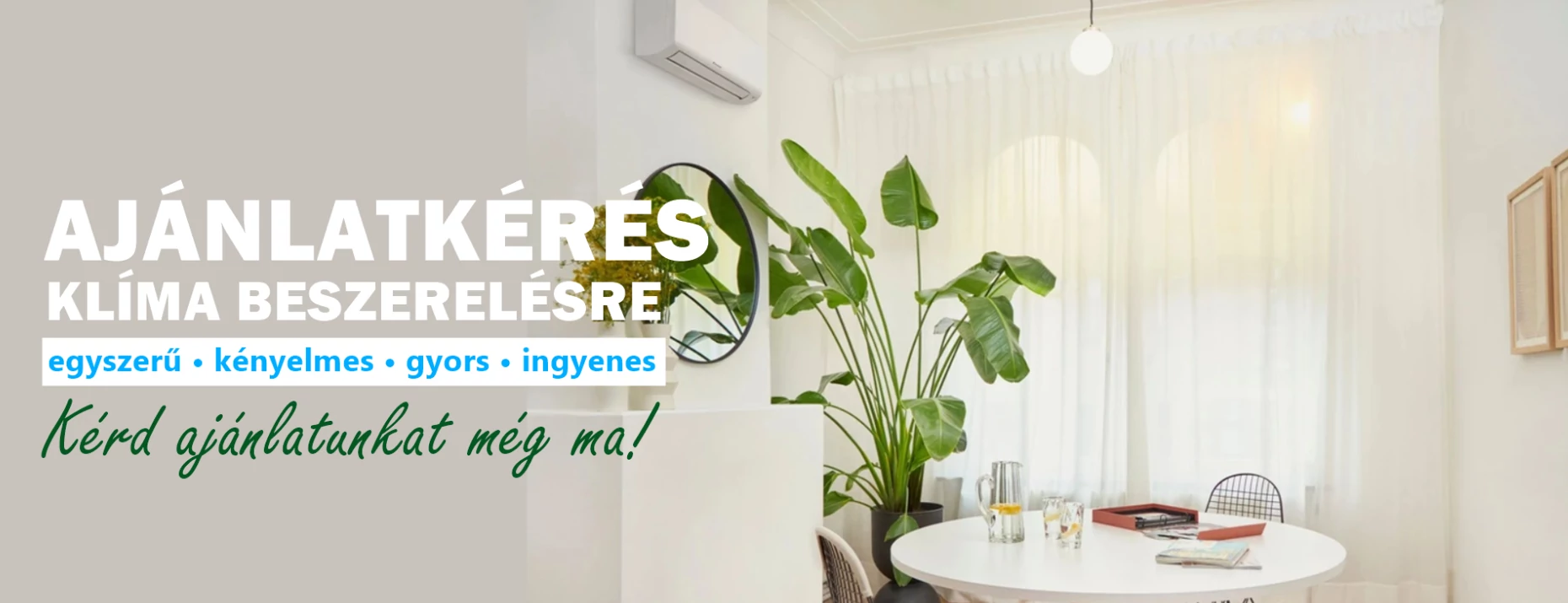Klíma ajánlatkérés