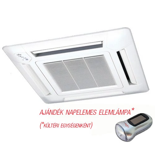 FUJITSU AUYG12LVLB/AOYG12LALL (kültéri+beltéri egység) Kazettás split klíma 3,5 kW, Euro, Invert, R410A